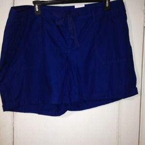 Nwt size 22w blue shorts by jcp