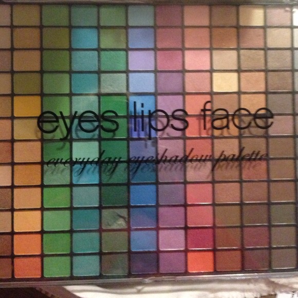Eyes lips face