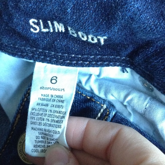 American Eagle Slim Boot Jeans Size 6 Short - Picture 2 of 4