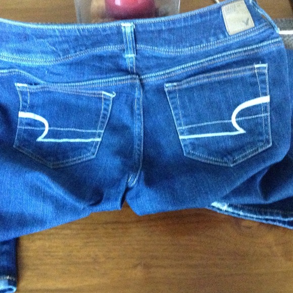 American Eagle Slim Boot Jeans Size 6 Short - Picture 3 of 4