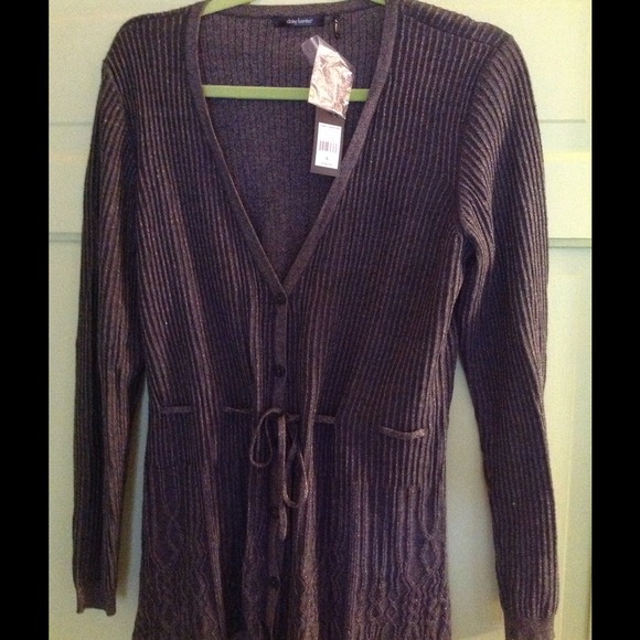 🌼DAISY FUENTES 🌻SPARKLE CARDIGAN🌼 - Picture 1 of 2