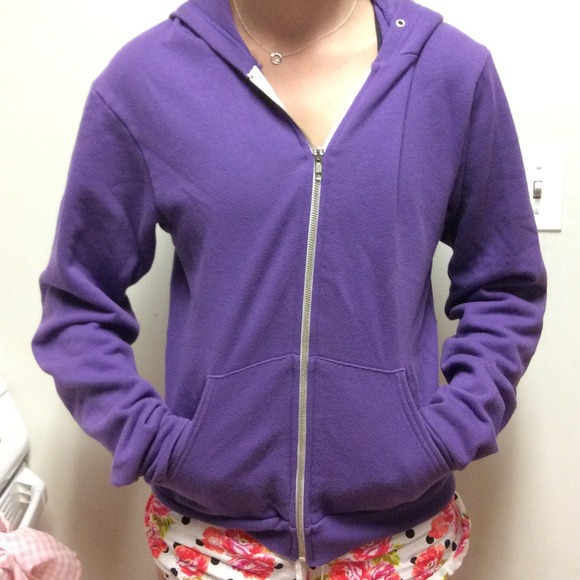 American Apparel Flex Fleece zip up