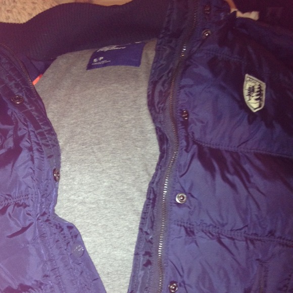 Blue winter jacker AE