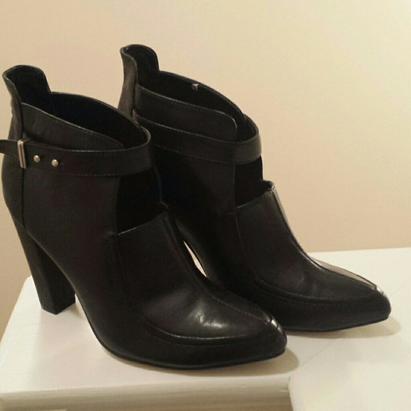 💖Black booties