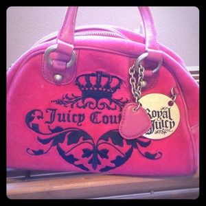Juicy couture pink hand bag! Never been used!