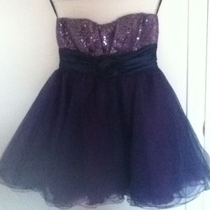 Purple Homecoming/Prom Dress