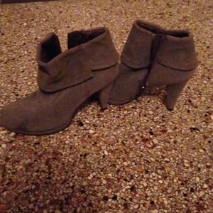 Grey booties