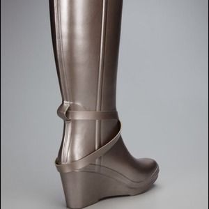 Hunter 'Interlaken' wedge boots