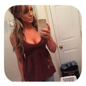 💖CUTE Brown Tank Top