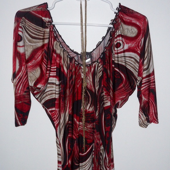 Silky tunic