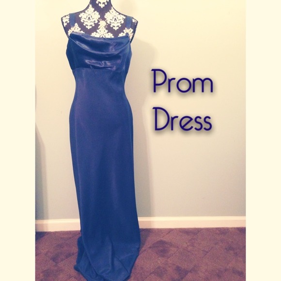 Midnight Blue Prom Dress