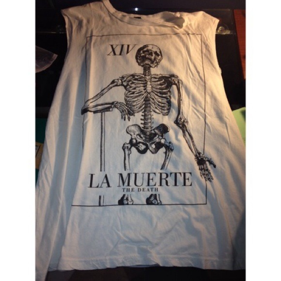 La muerte muscle tank from URBA OUTFITTERS