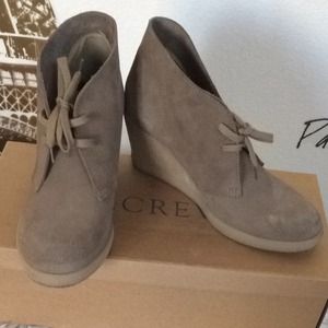 Jcrew suede boots