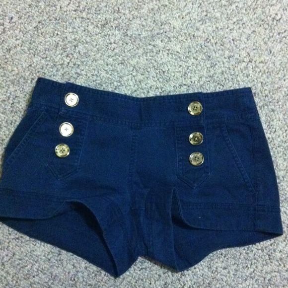 Navy blue shorts
