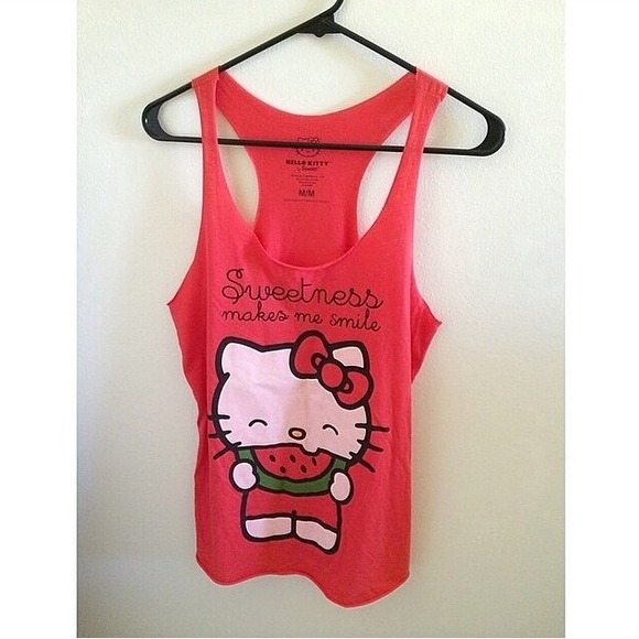 Hello kitty tank top