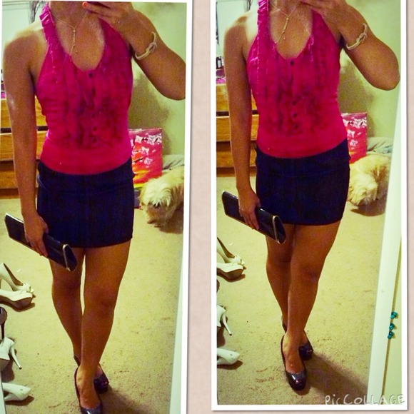 Bebe pink dress