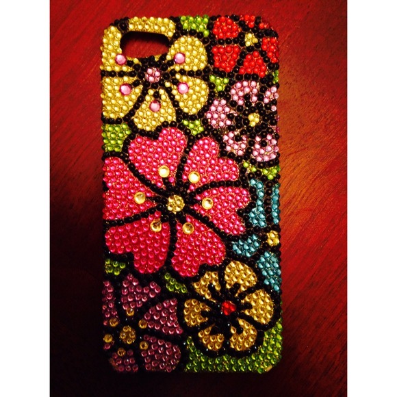 Flower Bling iPhone 5/5s Case!