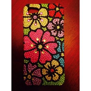 Flower Bling iPhone 5/5s Case!