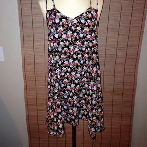 Catchme floral print slip dress