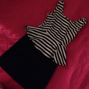 Peplum dress