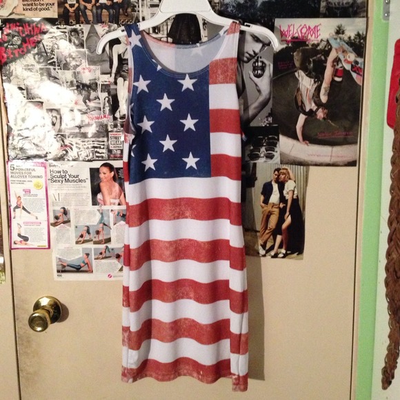 American flag dress