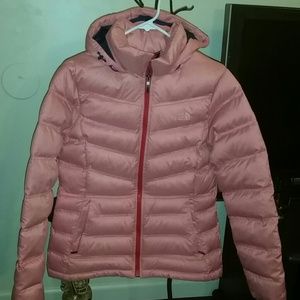 RESERVED! !!! .NORTH FACE PINK SKI JACKET