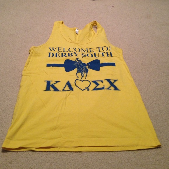 Kappa delta sorority derby days tank
