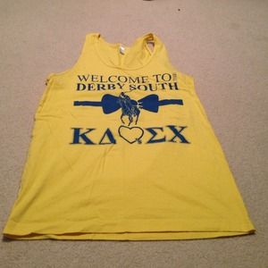 Kappa delta sorority derby days tank