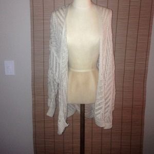 Cream knit cardigan