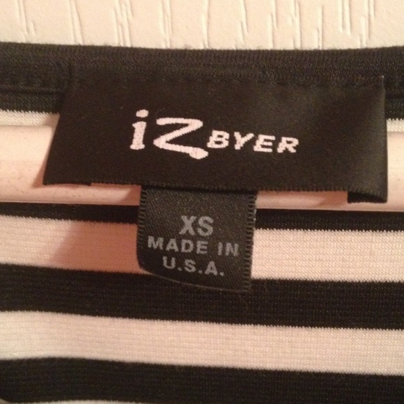 Black and white fitted peplum! - Picture 3 of 3