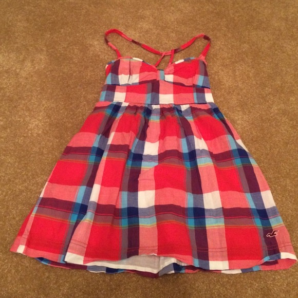 Hollister plaid dress