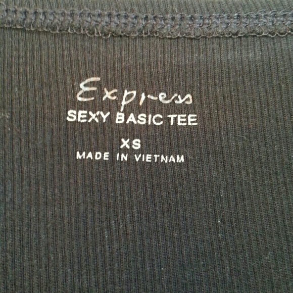 Express "Sexy Basic Tee" - Picture 2 of 3