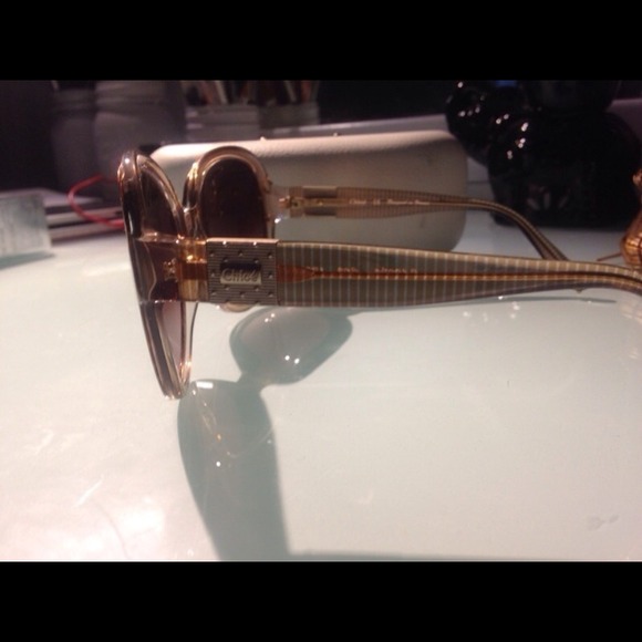 Big framed Retro Chloe sunglasses main image 4
