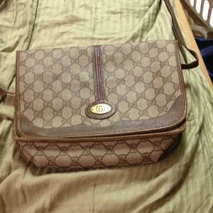 Brown coach bag