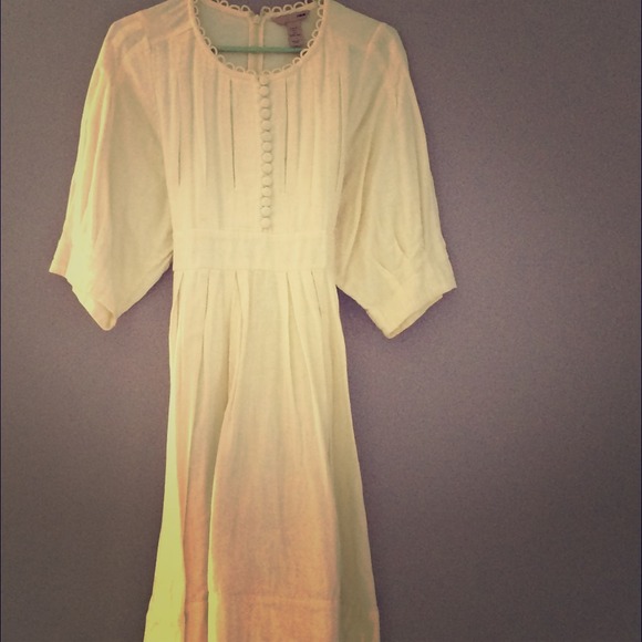 Cream Vintage Style Dress - Picture 1 of 2