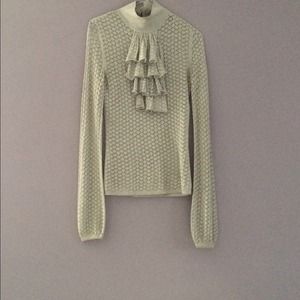 Vintage Silver Grey Top