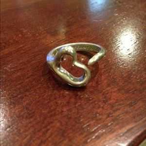 Tiffany & Co. Open heart ring