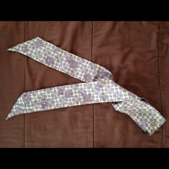 Coach Accessories - Coach hair tie/ purse scarf