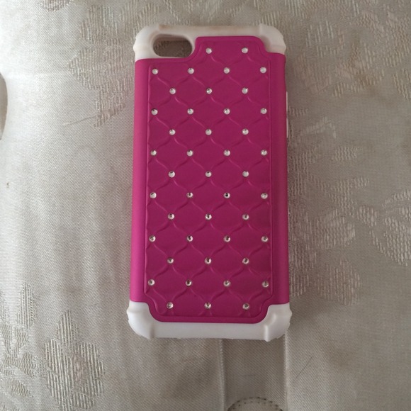 Cell phone case pink princess for iPhone 5