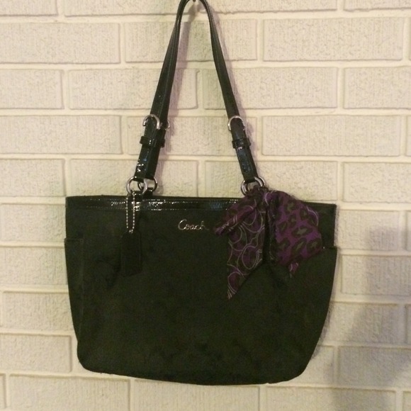 Coach tote bag in black