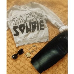 Crop sweatshirt