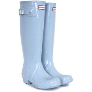 Original Hunter Rain Boots Blue