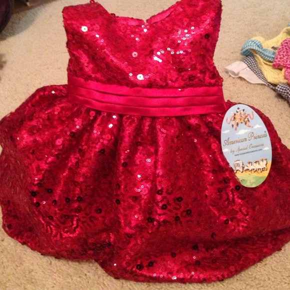 Brand New Red Sequence Dress!