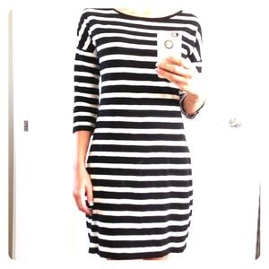 Express striped dress