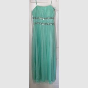 Prom Girl Seafoam Formal Dress