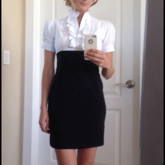 Classy Black and White dress