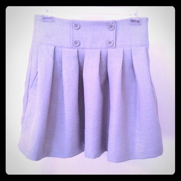 BCBG Pleated Pocket Skirt