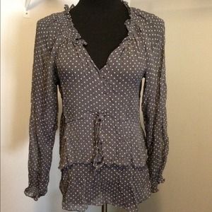 #6. Cynthia Steffe sheer tiered tunic top