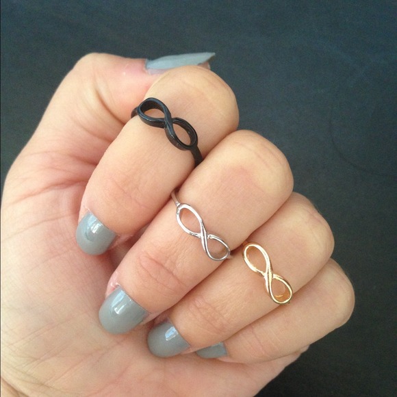 Infinity midi rings - Picture 2 of 3