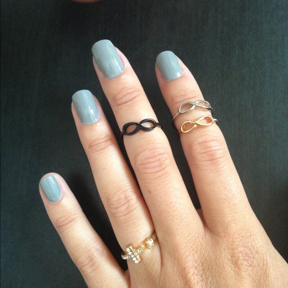 Infinity midi rings - Picture 3 of 3
